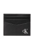 Calvin Klein Pouzdro na kreditní karty Mono Silver Cardcase 6Cc K50K509867 Černá - Pepit.cz