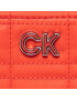 Calvin Klein Pouzdro na mobil Re-Lock Quilt Phone Pouch K60K609911 Korálová - Pepit.cz