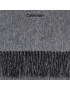 Calvin Klein Šál Fringes Two Tones Scarf 40X200 K60K611111 Černá - Pepit.cz