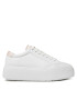 Calvin Klein Sneakersy Bubble Cupsole Lace Up HW0HW01778 Bílá - Pepit.cz