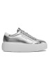 Calvin Klein Sneakersy Bubble Cupsole Lace Up Metallic HW0HW02008 Bílá - Pepit.cz