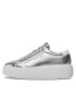 Calvin Klein Sneakersy Bubble Cupsole Lace Up Metallic HW0HW02008 Bílá - Pepit.cz