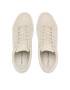 Calvin Klein Sneakersy Clean Cup Lace Up Nano Mono Mix HW0HW01592 Écru - Pepit.cz