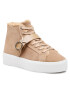 Calvin Klein Sneakersy Flatform Cup High Top Ck Hw-S Wl HW0HW01334 Hnědá - Pepit.cz