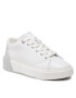 Calvin Klein Sneakersy Heel Cupsole Lace Up-Lth Mix HW0HW01209 Bílá - Pepit.cz