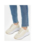 Calvin Klein Sneakersy Intern Wedge Lace Up - Epi Mono HW0HW01663 Écru - Pepit.cz