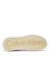 Calvin Klein Sneakersy Raides Cupsole Lace Up - Satin HW0HW01426 Bílá - Pepit.cz