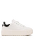 Calvin Klein Sneakersy Squared Flatform Cupsole Lace Up HW0HW01775 Bílá - Pepit.cz