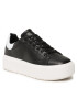 Calvin Klein Sneakersy Squared Flatform Cupsole Lace Up HW0HW01775 Černá - Pepit.cz