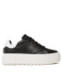 Calvin Klein Sneakersy Squared Flatform Cupsole Lace Up HW0HW01775 Černá - Pepit.cz