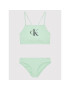 Calvin Klein Swimwear Bikiny KY0KY00007 Zelená - Pepit.cz