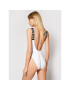 Calvin Klein Swimwear Bikiny Scoop Back KW0KW01235 Bílá - Pepit.cz