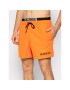 Calvin Klein Swimwear Plavecké šortky Medium Drawstring KM0KM00552 Oranžová Regular Fit - Pepit.cz