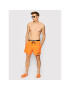 Calvin Klein Swimwear Plavecké šortky Medium Drawstring KM0KM00552 Oranžová Regular Fit - Pepit.cz