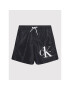 Calvin Klein Swimwear Plavecké šortky Medium Drawstring KV0KV00002 Černá Regular Fit - Pepit.cz