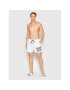 Calvin Klein Swimwear Plavecké šortky Medium KM0KM00701 Bílá Regular Fit - Pepit.cz