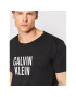 Calvin Klein Swimwear T-Shirt Crew KM0KM00750 Černá Relaxed Fit - Pepit.cz