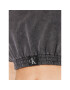 Calvin Klein Swimwear T-Shirt KW0KW01780 Šedá Cropped Fit - Pepit.cz