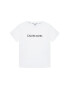 Calvin Klein Swimwear T-Shirt Tee B70B700313 Bílá Regular Fit - Pepit.cz