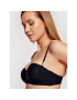 Calvin Klein Swimwear Vrchní část bikin Structured Bandeau KW0KW01389 Černá - Pepit.cz