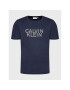 Calvin Klein T-Shirt Distorted K10K110113 Tmavomodrá Regular Fit - Pepit.cz