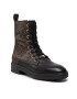 Calvin Klein Turistická obuv Cleat Biker Boot - Mono Mix HW0HW01314 Černá - Pepit.cz