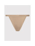 Calvin Klein Underwear Brazilské kalhotky 000QF6760E Béžová - Pepit.cz