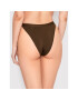 Calvin Klein Underwear Brazilské kalhotky 000QF6760E Hnědá - Pepit.cz