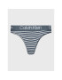 Calvin Klein Underwear Kalhotky string 000QD3751E Tmavomodrá - Pepit.cz