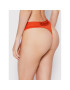 Calvin Klein Underwear Kalhotky string 000QF6774E Červená - Pepit.cz