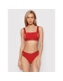 Calvin Klein Underwear Kalhotky string Thong 000QF6666E Červená - Pepit.cz