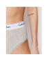 Calvin Klein Underwear Klasické kalhotky s vysokým pasem 000QF6280E Šedá - Pepit.cz