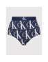 Calvin Klein Underwear Klasické kalhotky s vysokým pasem High Waisted 000QF6672E Tmavomodrá - Pepit.cz