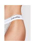 Calvin Klein Underwear Klasické kalhotky Tanga 000QF4977A Šedá - Pepit.cz