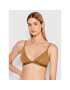 Calvin Klein Underwear Podprsenka Bralette 000QF6758E Hnědá - Pepit.cz