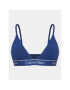 Calvin Klein Underwear Podprsenka Bralette 000QF7186E Tmavomodrá - Pepit.cz