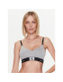 Calvin Klein Underwear Podprsenka Bralette Light Lined 000QF7218E Šedá - Pepit.cz