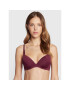 Calvin Klein Underwear Podprsenka Push-up 000QF6016E Bordó - Pepit.cz