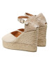 Castañer Espadrilky Bianca/8ED/001 022233-203 Béžová - Pepit.cz