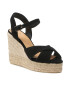 Castañer Espadrilky Blaudell/8ed/007 021746-100 Černá - Pepit.cz