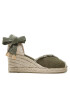 Castañer Espadrilky Brianda/6/002 022993-414 Zelená - Pepit.cz