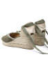 Castañer Espadrilky Brianda/6/002 022993-414 Zelená - Pepit.cz