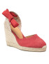 Castañer Espadrilky Carina/8/002 021642-604 Červená - Pepit.cz