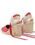 Castañer Espadrilky Carina/8/002 021642-604 Červená - Pepit.cz