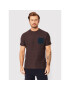 Casual Friday T-Shirt Thor Jaquard 20504425 Bordó Regular Fit - Pepit.cz