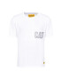 CATerpillar T-Shirt 2511548 Bílá Regular Fit - Pepit.cz