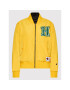 Champion Bunda bomber Unisex STRANGER THINGS Hawkins 217754 Žlutá Regular Fit - Pepit.cz