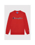 Champion Mikina Chinese Red Crewneck 305766 Červená Regular Fit - Pepit.cz