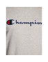 Champion Mikina Embroided Script Logo 217859 Šedá Regular Fit - Pepit.cz