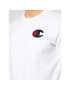 Champion Mikina Satin C Logo 214189 Bílá Regular Fit - Pepit.cz